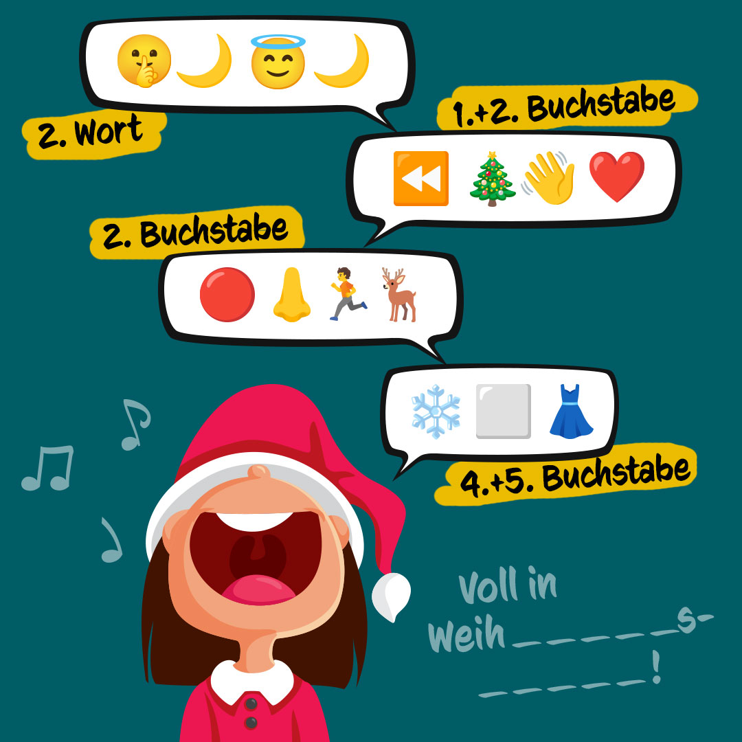 Welche Weihnachtslieder suchen wir?
