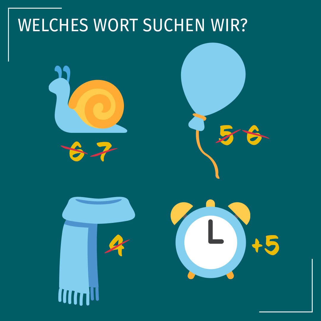 Welches Wort suchen wir?