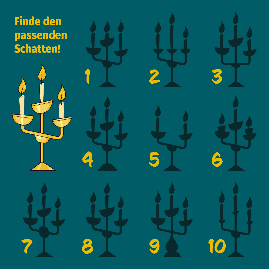 Finde den passenden Schatten