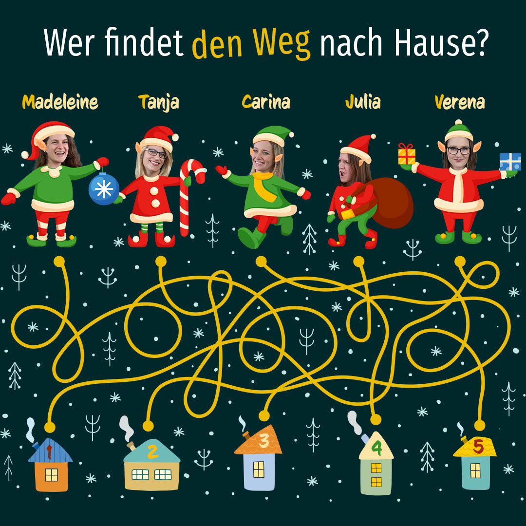 Wer findet den Weg nach Hause?