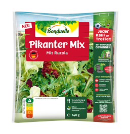 ehrlestudio Kunde Bonduelle Packshot ehrlestudio Kunde Bondelle Salatbeutel Pikanter Mix