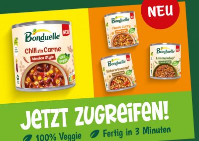 Bonduelle – WorldKitchen Neuprodukte