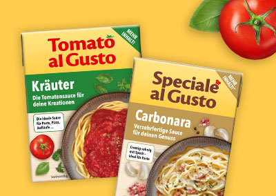Tomato al Gusto Marken-Relaunch